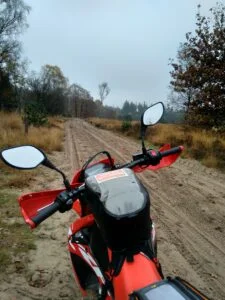 Autumn camping