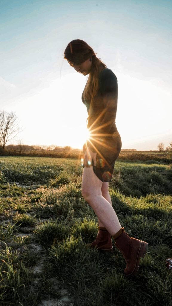 Sunset in Balegem, Belgium