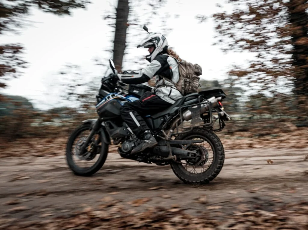 Yamaha XT660Z, Trans Euro Trail in The Netherlands