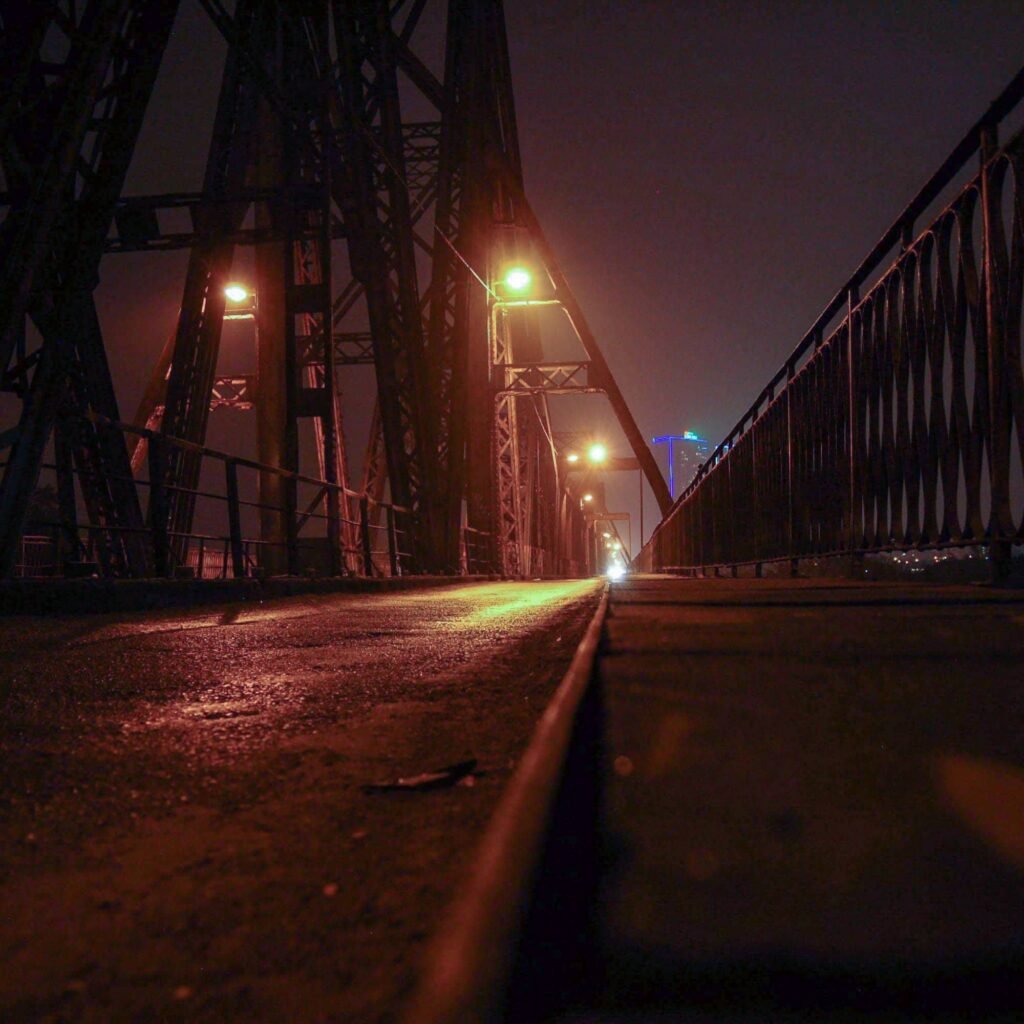 Long Bien Bridge Cầu Long Biên, Hanoi, Vietnam