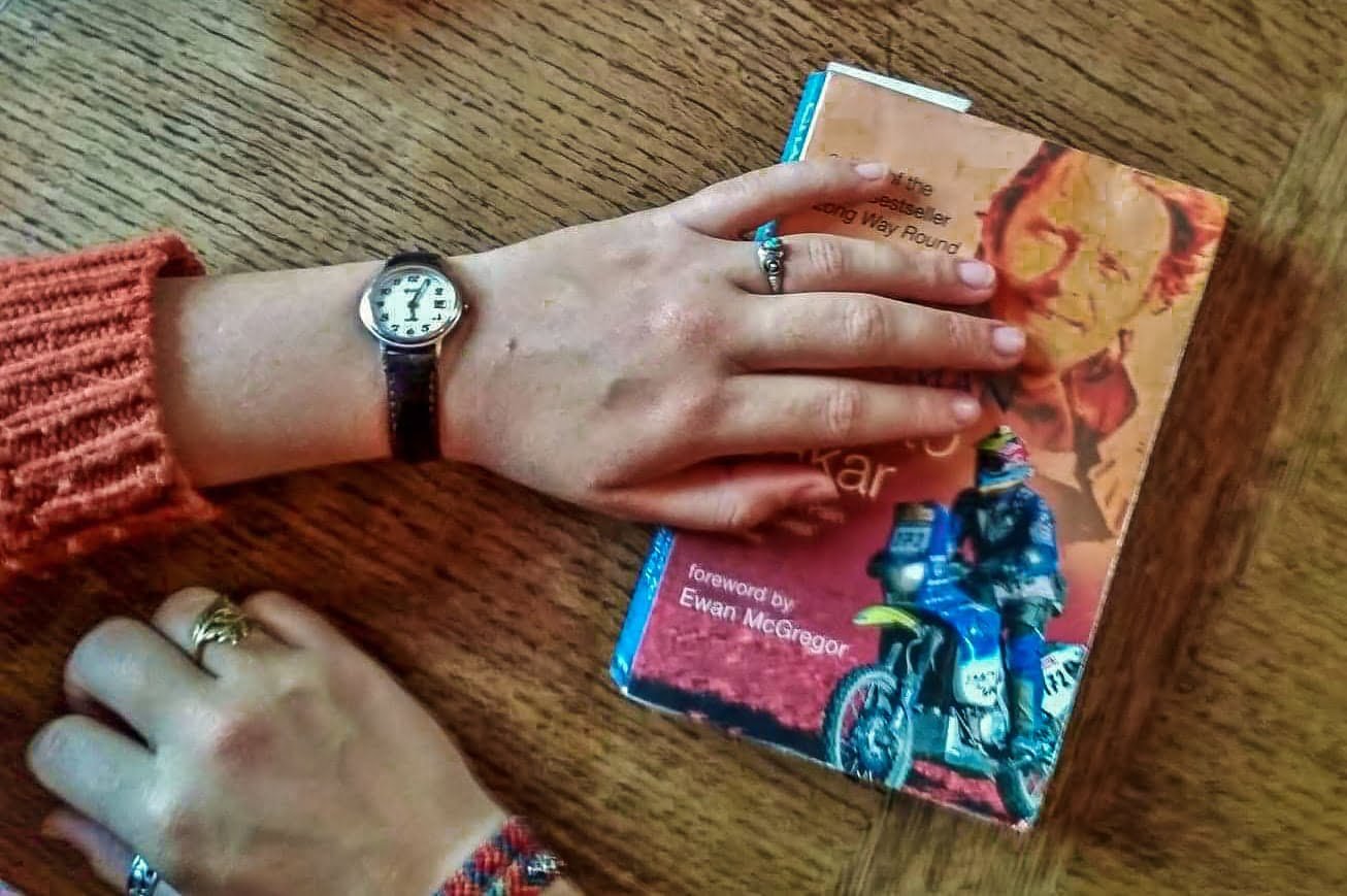 Borman riding the Dakar, watch