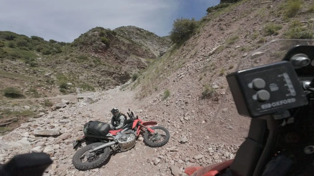 The Trans Euro Trail just above Patras, Greece.