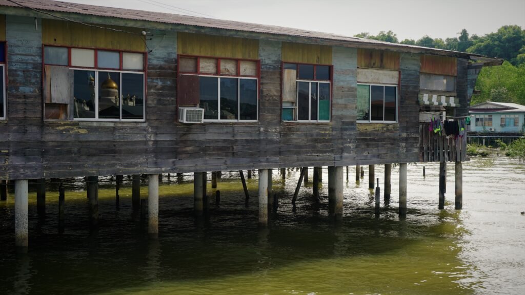 Wooden hut, Bandar Seri Begawan, Brunei