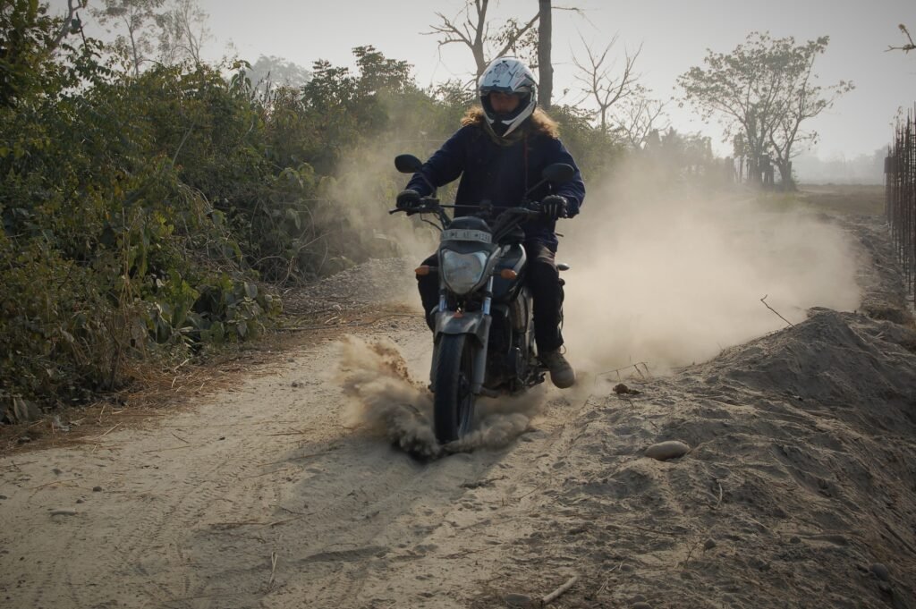Bardia National Park, Nepal and Yamaha FZ160