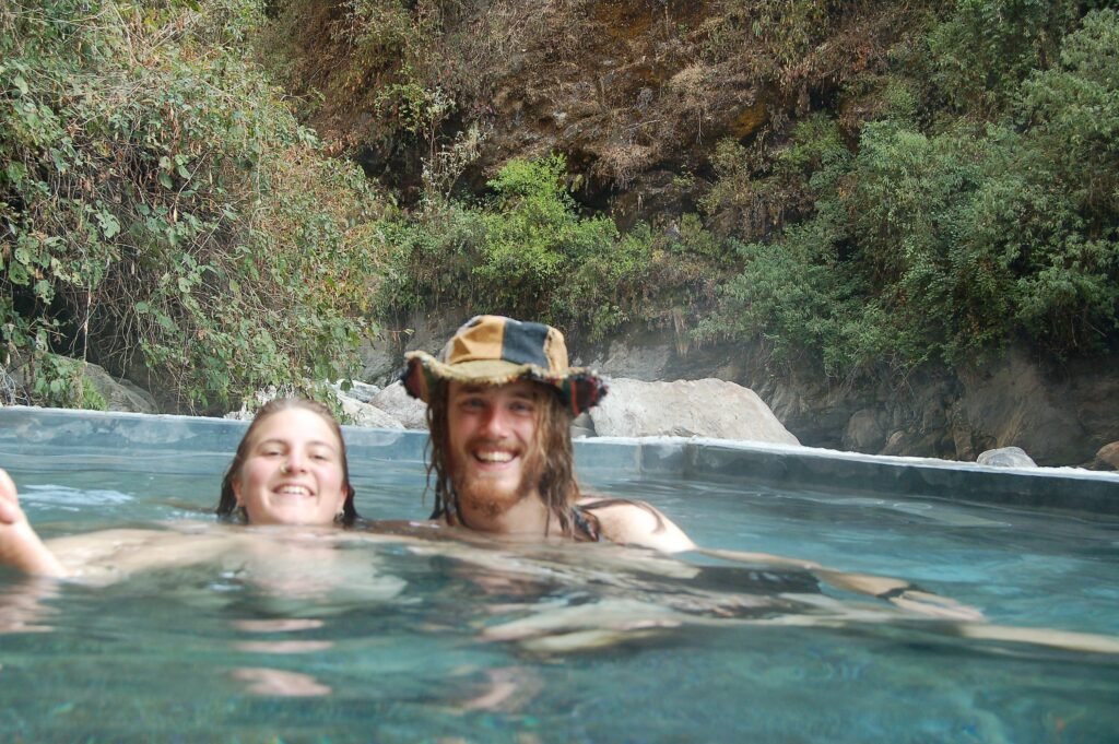 Hot springs, Annapurna, Nepal