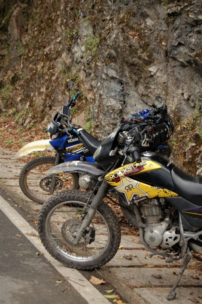 Honda XR125 and Yamaha XT125