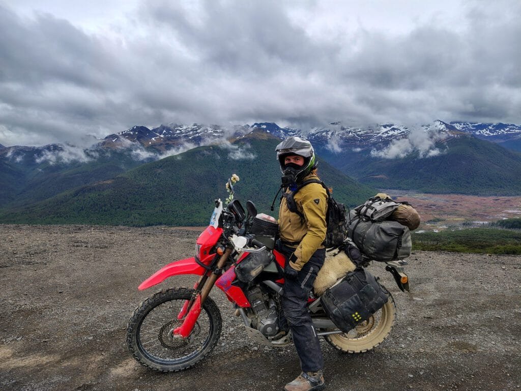 A Honda CRF250L where it should be